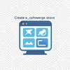 Create e _ commerce store icon