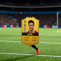 create fifa card player idea gen