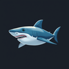create hungry shark evolution shark idea model gen icon