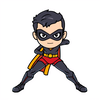 create superhero coloring book icon