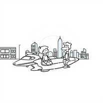 create the jetsons 1962 coloring book