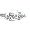 create the jetsons 1962 coloring book icon