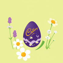 Creating a garden-fresh Cadbury Egg line with foraged spring herbs and blossoms