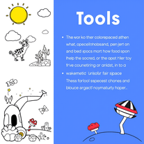 Creating Children colouring books app