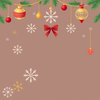 Crismas blank greeting card icon