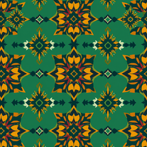 Cultural And Ethnic Pattern For Book Cover Maker
