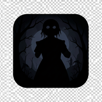 Cursed image of scary Halloween