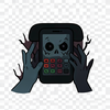Cursed scary phone to keep stranger from your phone