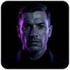 Cyber-Noir Neon Close-Up icon