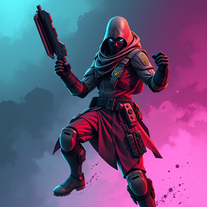 Cyberpunk Mercenary Image Generator