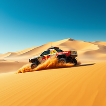 Dakar Rally image generator
