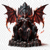 Dark Fantasy Demon Queen