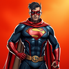 Dc Character In Country Superhero Suit Photo icon