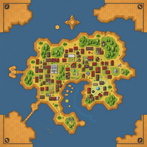 Fantasy Town Map Generator