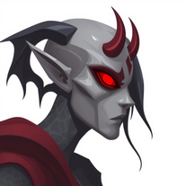 HOPE AI -Description Generator Half-elf Vampire