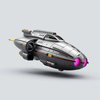 diecast alien mothership toy icon