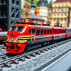 diecast europe train model toy icon