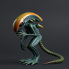 diecast half life black mesa alien model toy icon