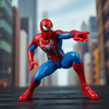 Diecast spiderman toy figure icon