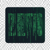 Digital Matrix Style Letter Text icon