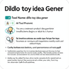 dildo toy idea gener icon
