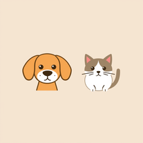 Dog and cat