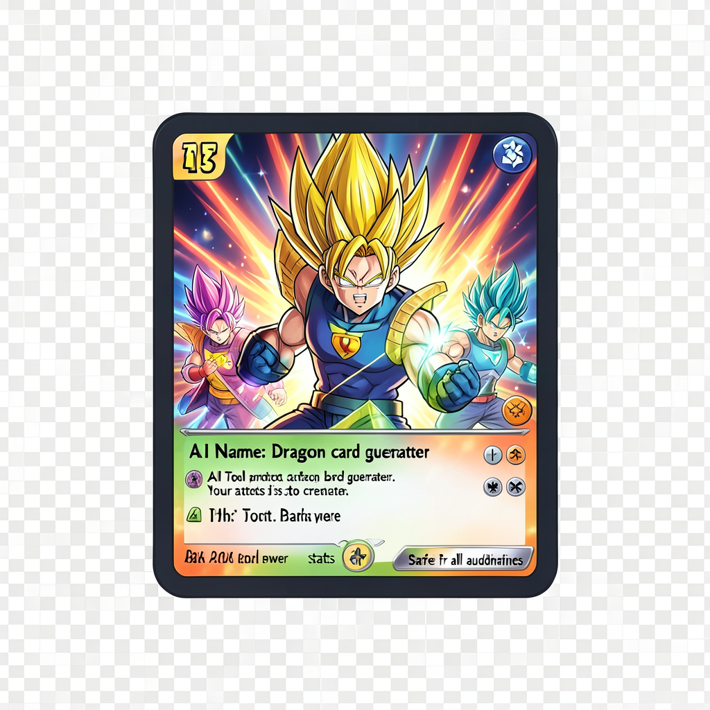 dragon ball card generator