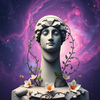 Dreamlike Cosmic Stone Portrait icon