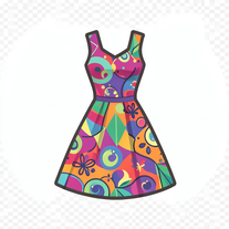 dress print design