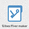 E vibes flyer maker icon