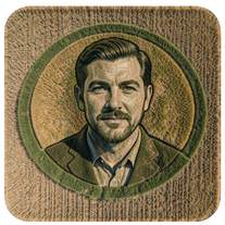 Earthbound Portrait in Living Fields