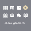 Ebook generator icon