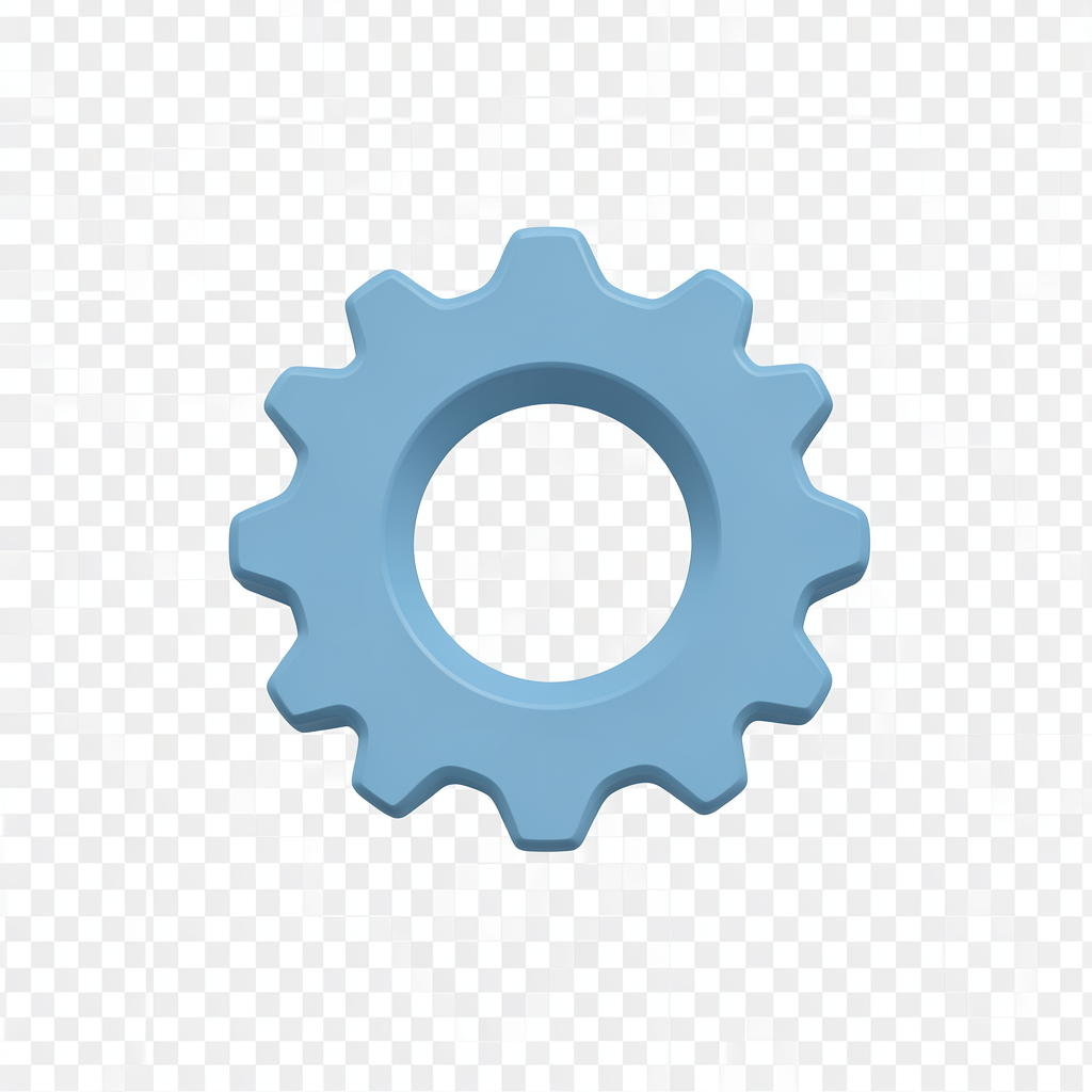 ein Zahnrad in 3D .stl