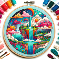 Embroidery Fantasy Artist GPT