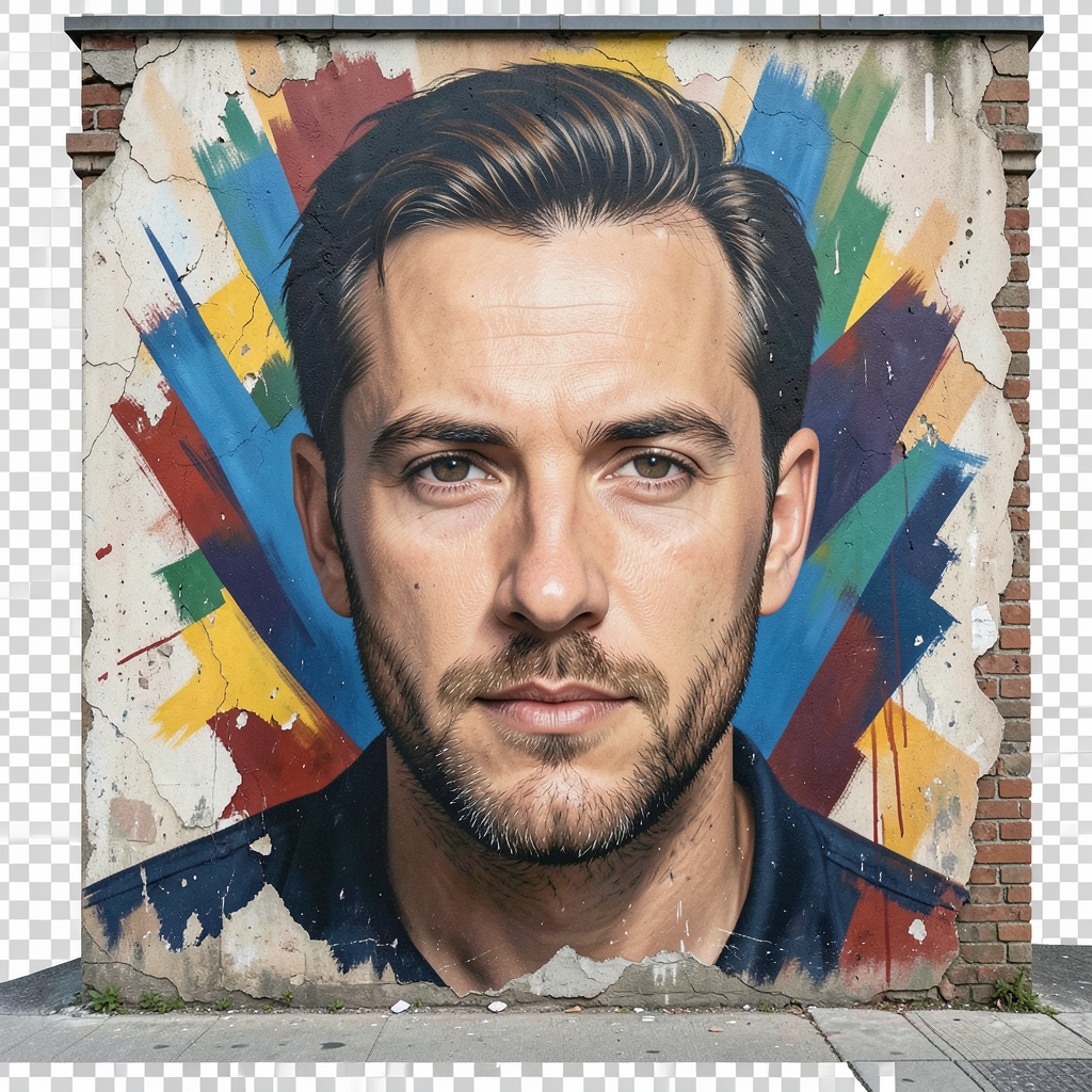 Emergent Wall Identity – Painted Reality