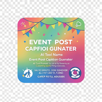Event Post Caption Generator