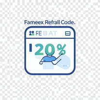 Fameex Referral Code "REBATE" Get 20% Off On Trading Fee Plus $650 Bonus