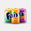 Fanta product and packaging design icon