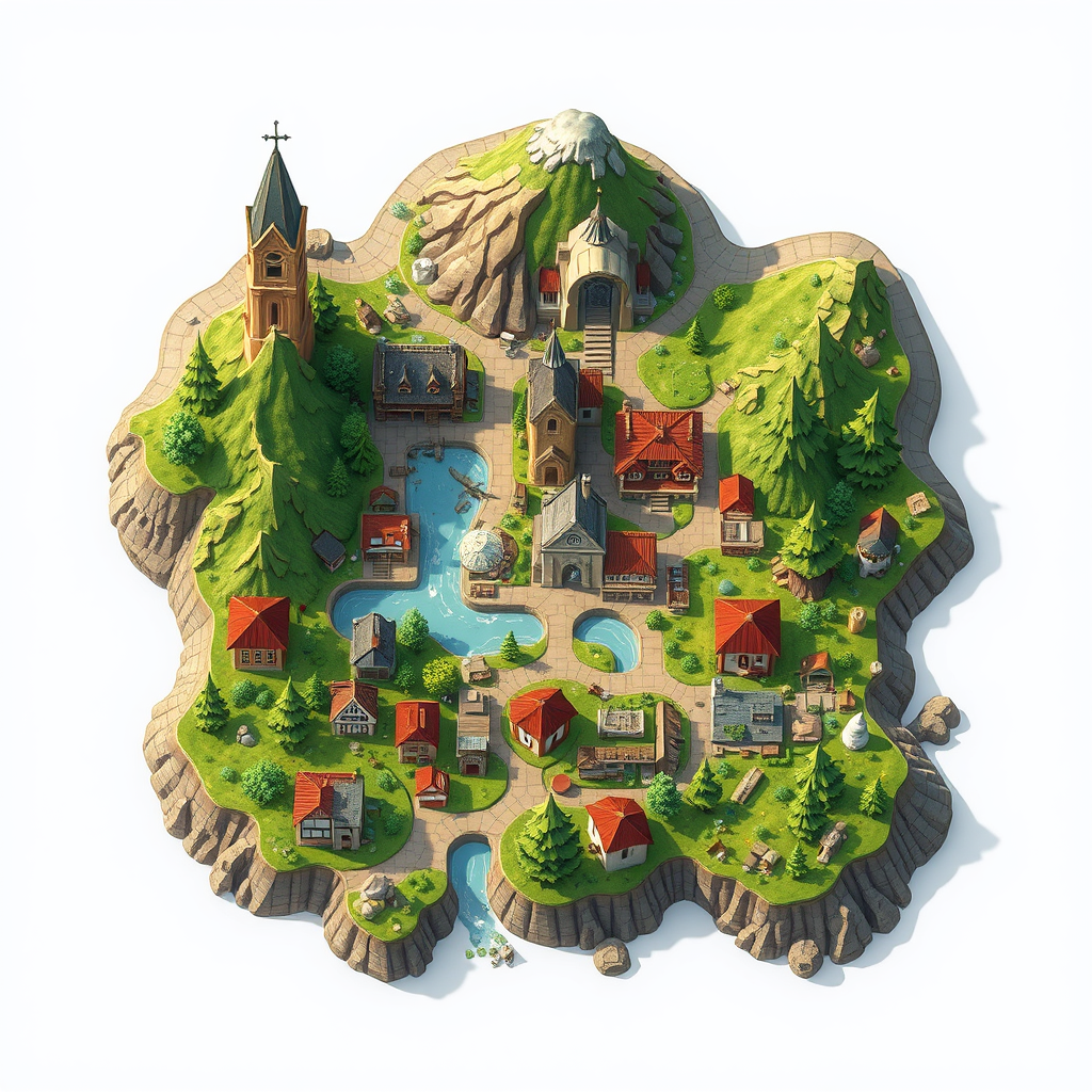Fantasy Town Map Generator