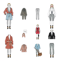 Fashion design sketcher