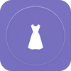 Fashion dresses designer icon