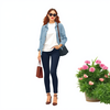 Fashionable ladies image Generator icon