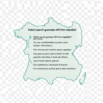 Fetch search generator APi from wikipédia.fr