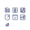 Financial plan generator icon