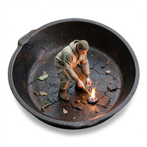 Fire on the Iron Wasteland