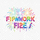 Firework Explosion letter text icon