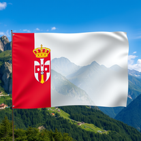 Flag Occupied by Andorra Photo
