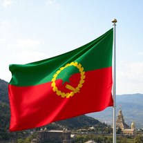 Flag Occupied by Angola Photo