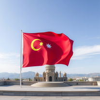 Flag Occupied by Azerbaijan Photo