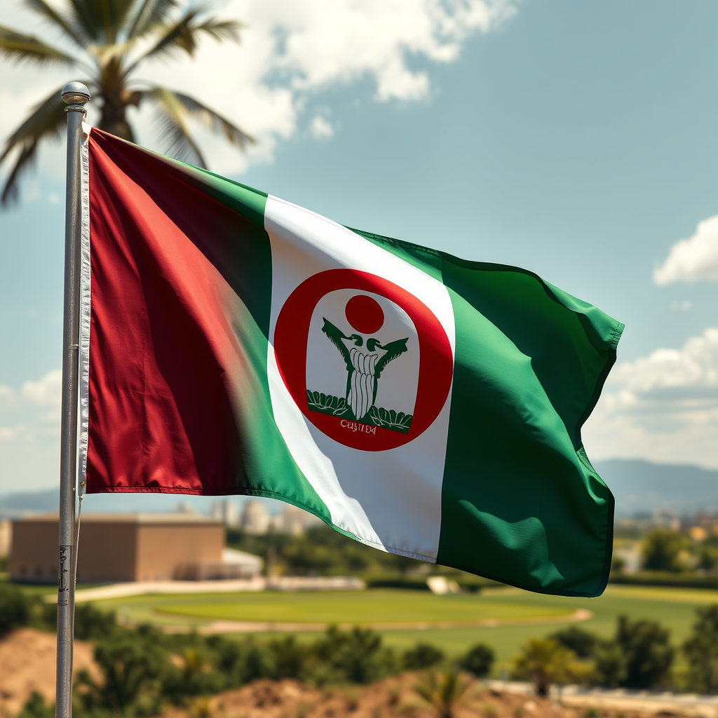 Flag Occupied by Benin Photo